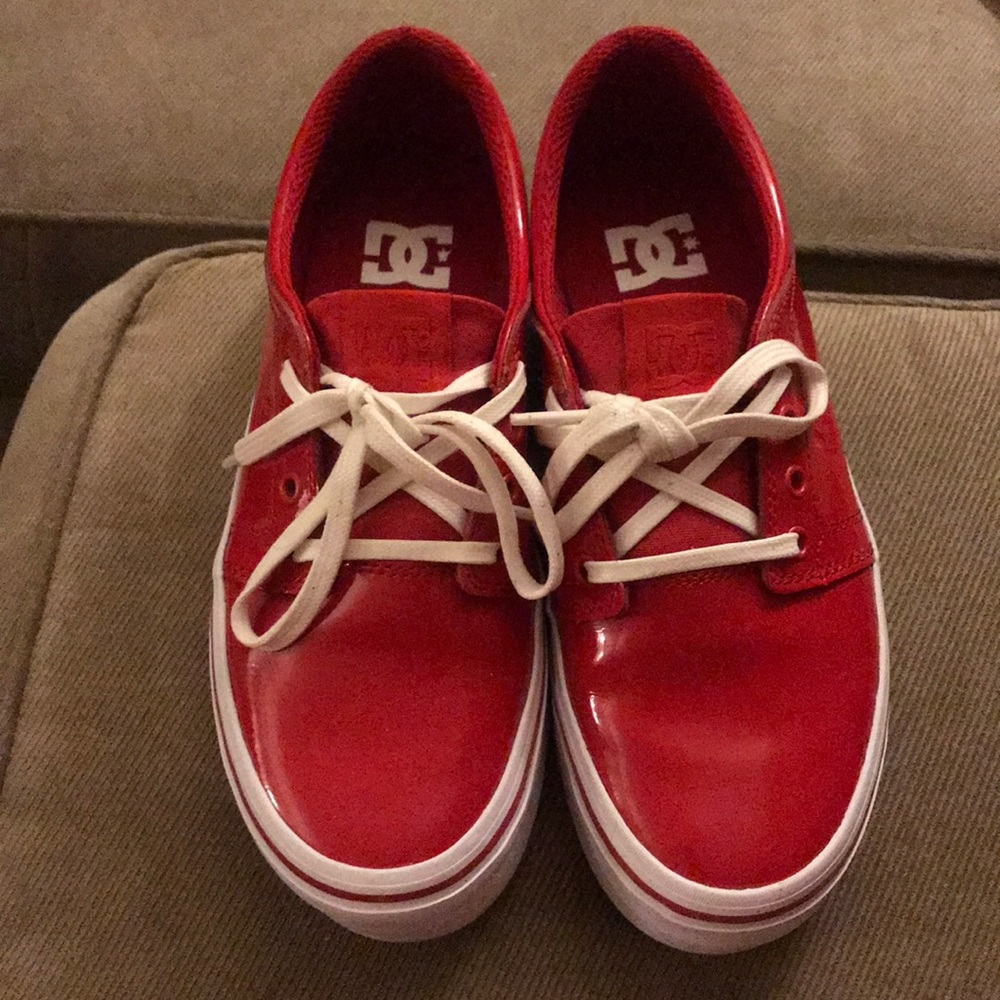 Platform Red DC Shoes